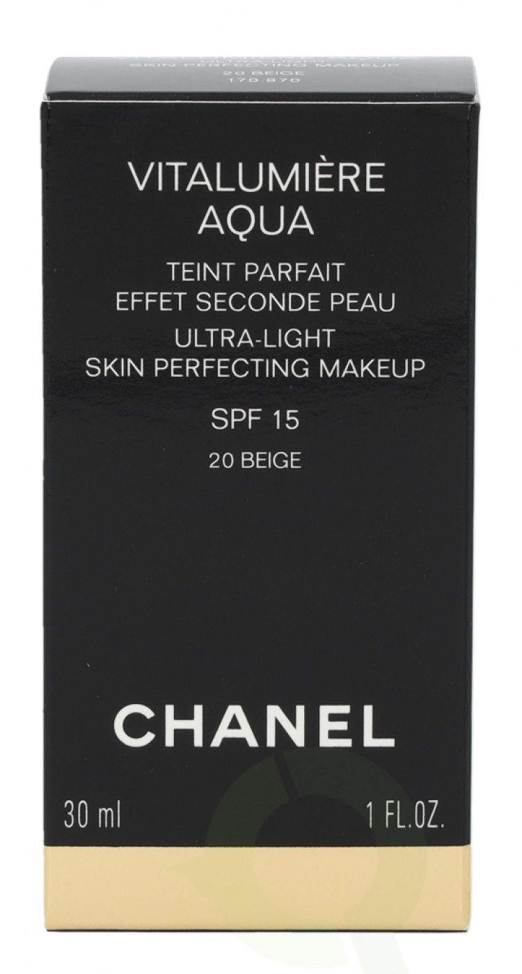 Chanel Vitalumiere Aqua Ultra-Light Makeup SPF15 30 ml #20 Beige