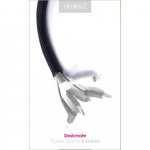 Desire2 Deskmate Cable Sheath 4m Velcro Closing Black