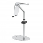 Desire2 Headphone Stand and Cell Phone Holder Silver