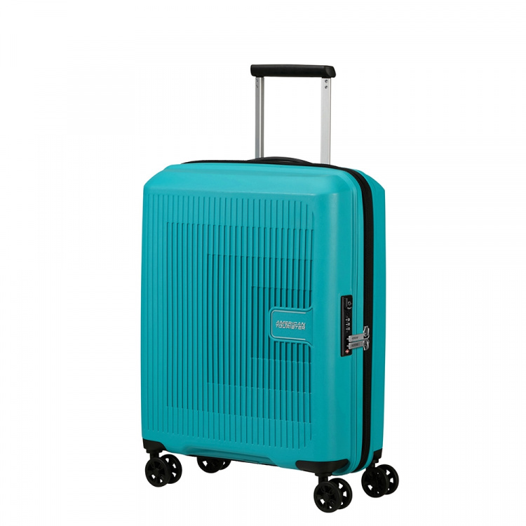 American Tourister Cabin Bag AeroStep Spinner 55 cm Turquoise Tonic