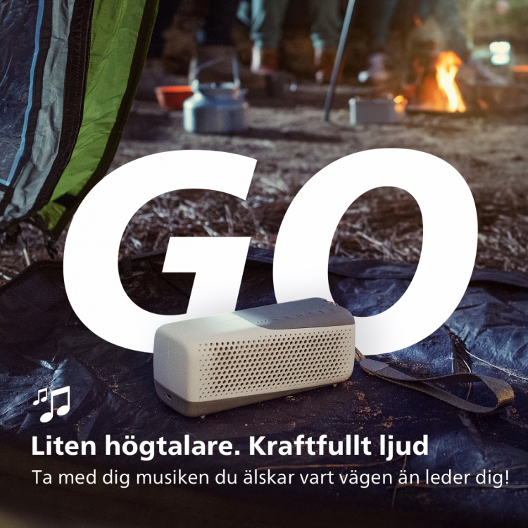 Philips GO Trådlös högtalare - TAS4807 Vit