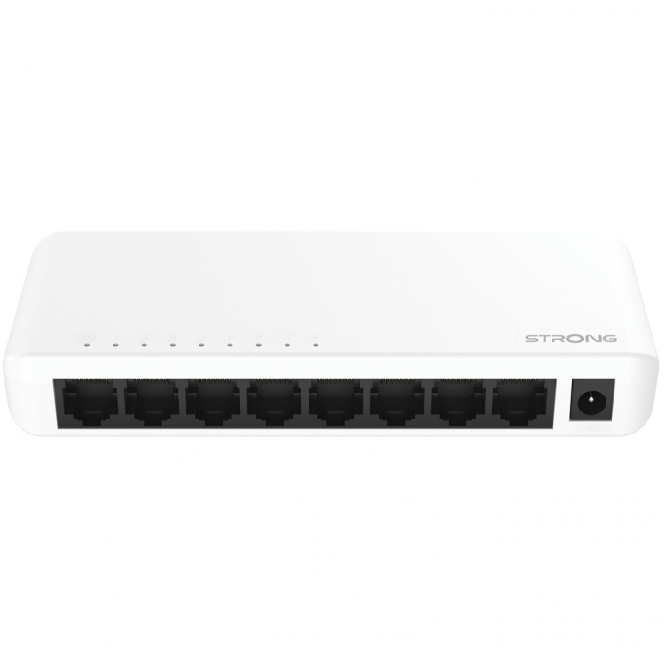 Strong 8-port Gigabitswitch Vit