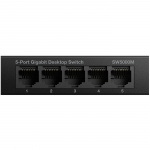 Strong 5-port Gigabitswitch Metall Svart Strong 5-port Gigabitswitch Metall Svart