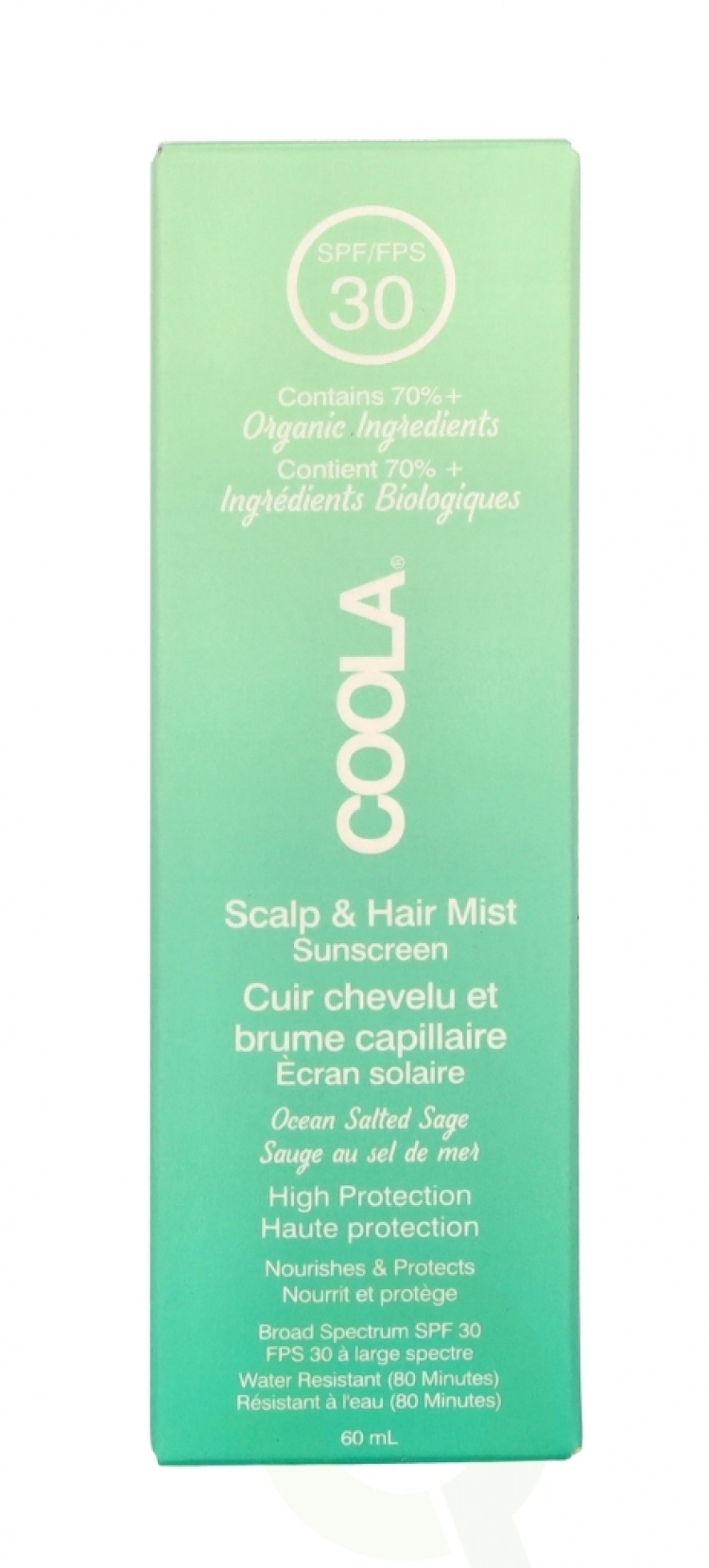 Coola Ocean Salted Sage Scalp & Hair Mist SPF30 59 ml