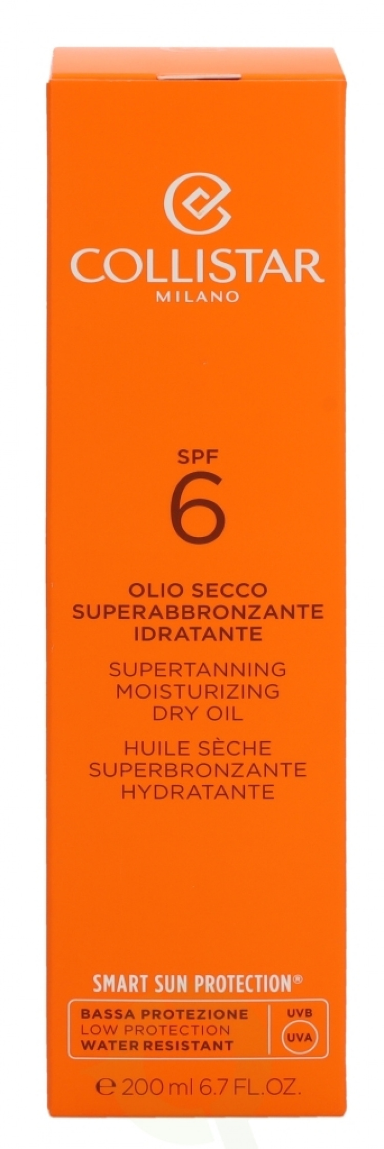 Collistar Supertanning Moisturizing Dry Oil SPF6 200 ml Speciale Abbronzatura Perfetta - Low Protection