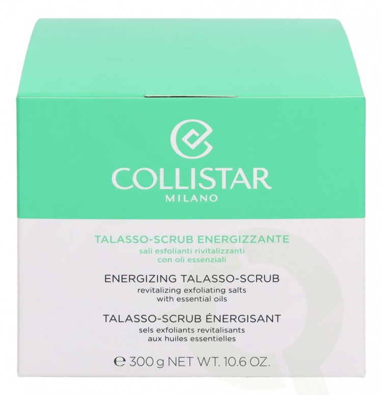 Collistar Talasso Scrub 300 gr Revitalizing Exfoliating Salts With Essential Oils