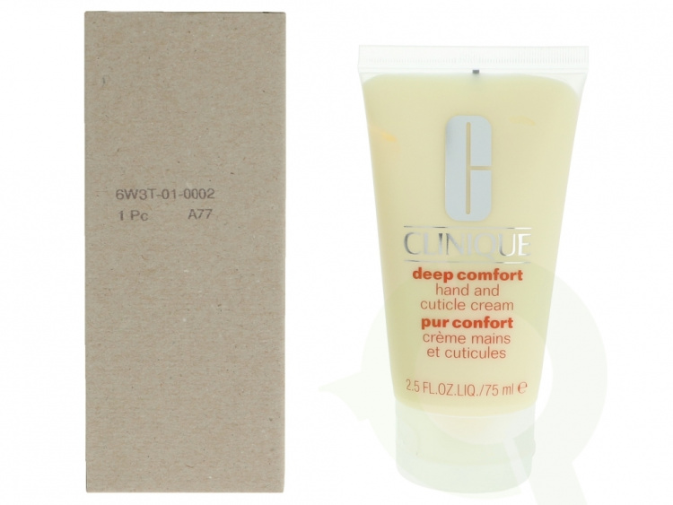 Clinique Deep Comfort Hand And Cuticle Cream 75 ml