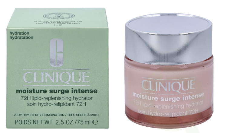 Clinique Moisture Surge Intense 72H Lipid-Replenishing Hydr. 75 ml Very Dry To Dry Combination