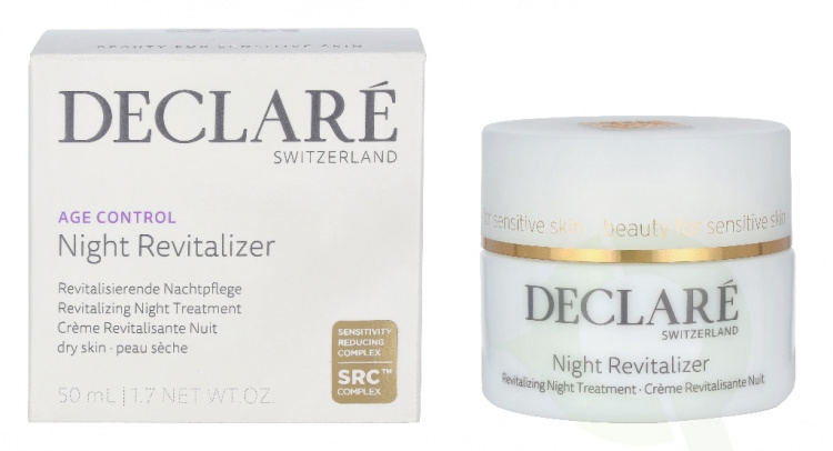 Declare Agecontrol Night Revitalizer 50 ml Dry Skin