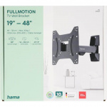 Hama TV Wall Bracket Full Motion VESA up to 200x200 48
