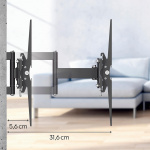 Hama TV Wall Bracket Full Motion VESA up to 200x200 48
