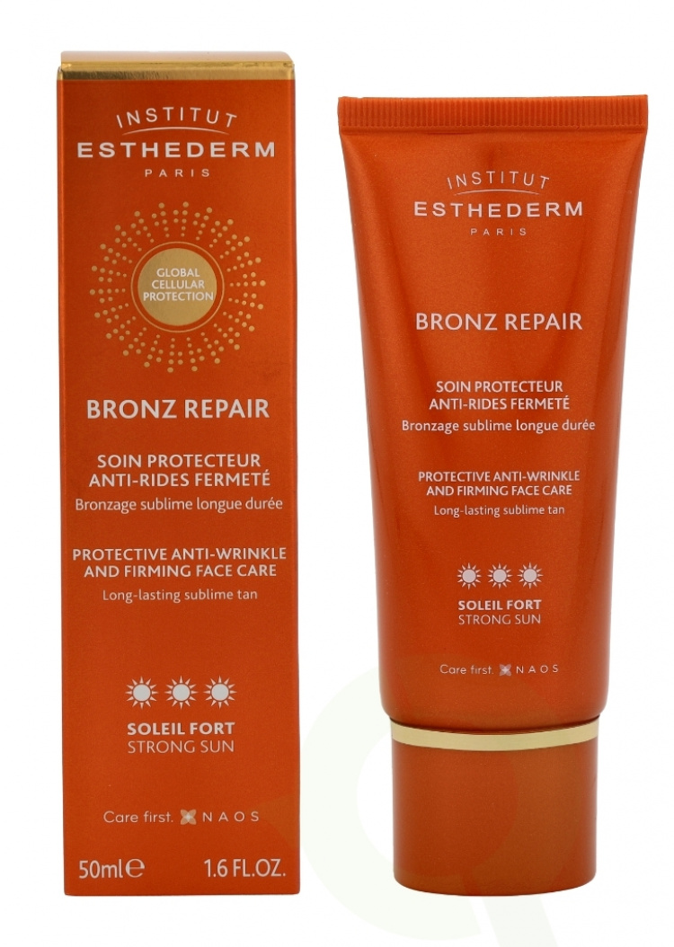 Esthederm Bronz Repair Protective Face Care - Strong 50 ml Anti-Wrinkle And Firming