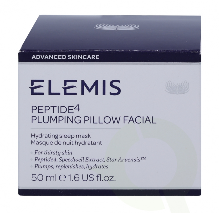 Elemis Peptide4 Plumping Pillow Facial Mask 50 ml For Thirsty Skin