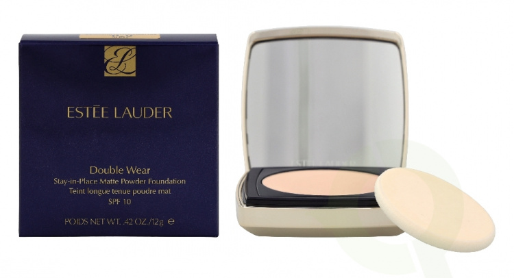 Estee Lauder E.Lauder Double Wear Stay In Place Matte Powder SPF10 12 gr #1C0 Shell