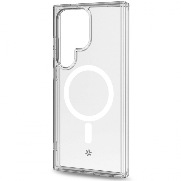 Celly Gelskinmag Magnetic TPU Cover Galaxy S24 Ultra 5G Transparent