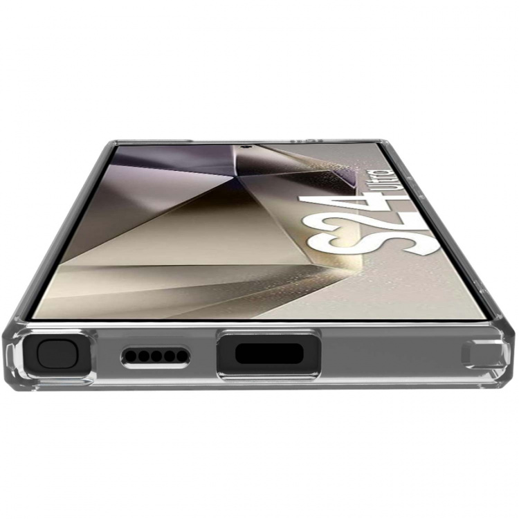 Celly Gelskinmag Magnetic TPU Cover Galaxy S24 Ultra 5G Transparent
