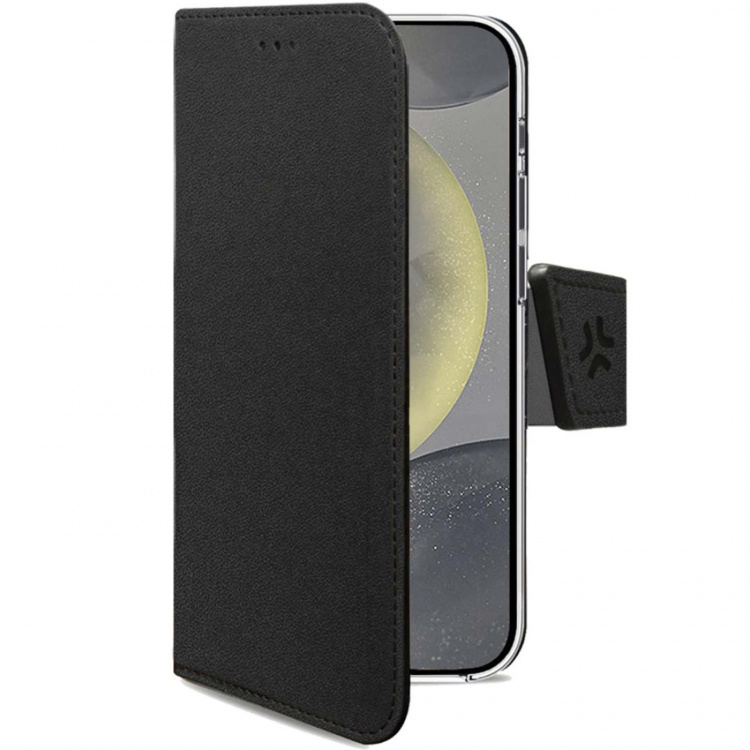 Celly Wally Wallet Case Galaxy S24 5G Svart Celly Wally Wallet Case Galaxy S24 5G Svart