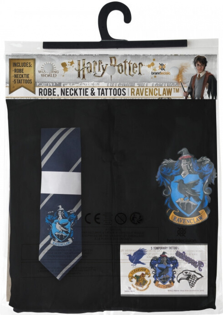 Cinereplika Harry Potter Ravenclaw trollkarl, storlek S