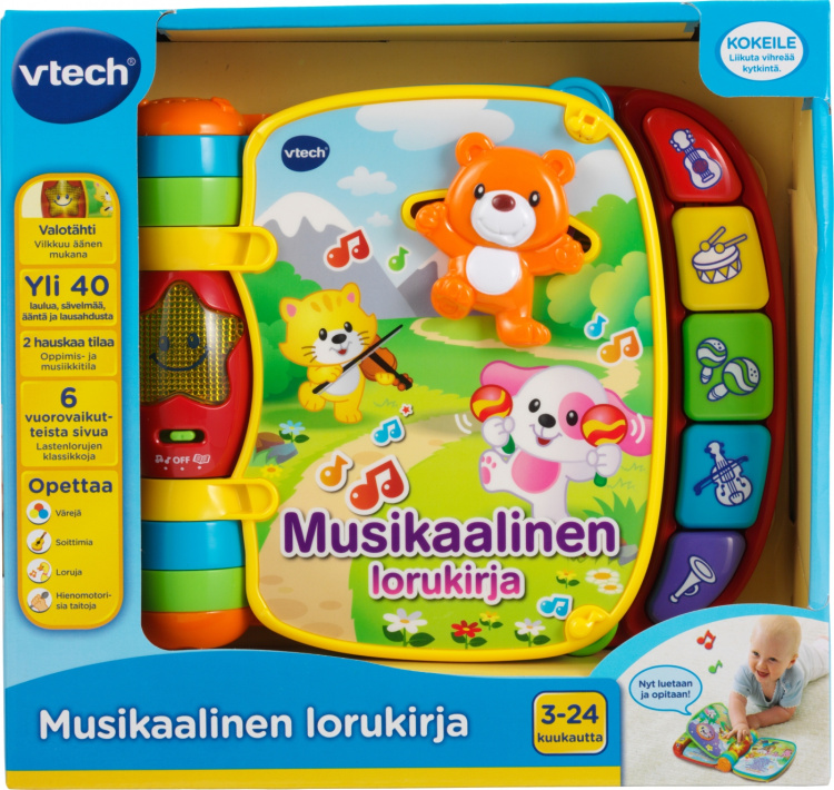 Vtech Baby Musical barnrimbok, FI Vtech Baby Musical barnrimbok, FI