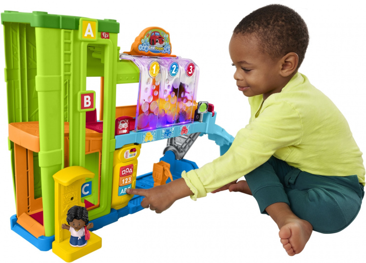 Fisher-Price Little People Bensinstation lekset Fisher-Price Little People Bensinstation lekset