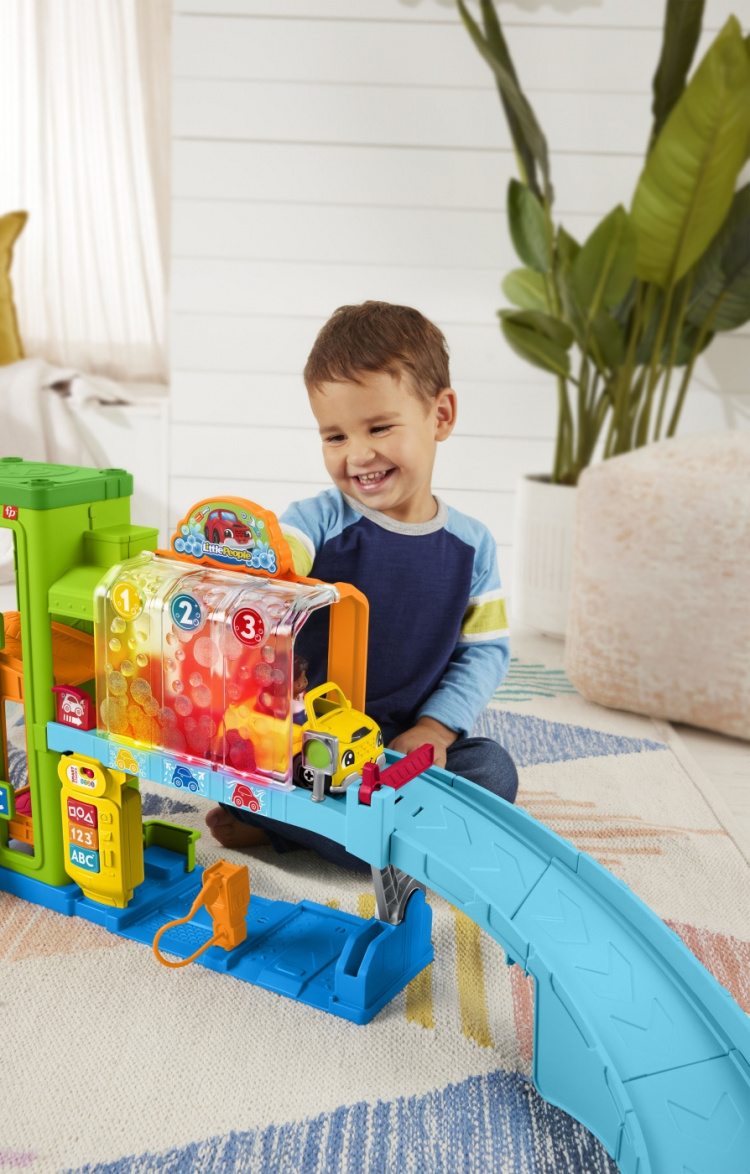 Fisher-Price Little People Bensinstation lekset Fisher-Price Little People Bensinstation lekset
