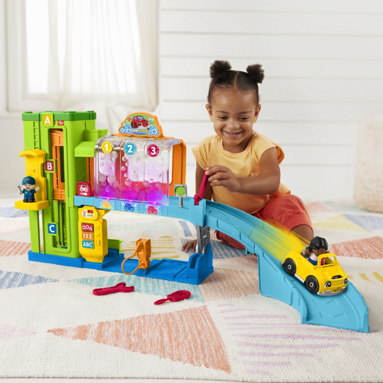 Fisher-Price Little People Bensinstation lekset Fisher-Price Little People Bensinstation lekset