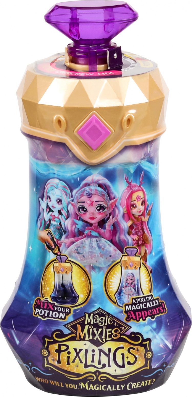 Magic Mixies : Pixlings Unia - doll, diamond purple