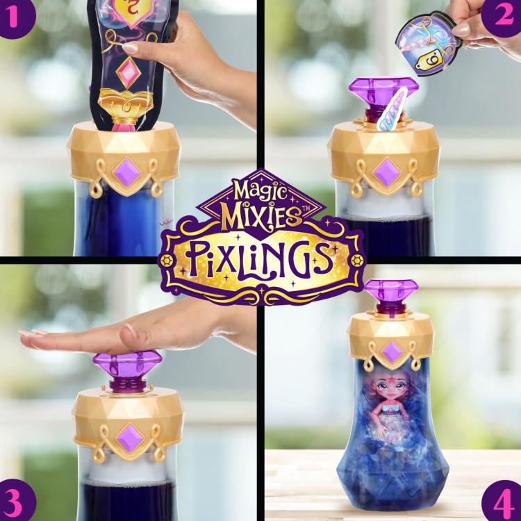 Magic Mixies : Pixlings Unia - doll, diamond purple
