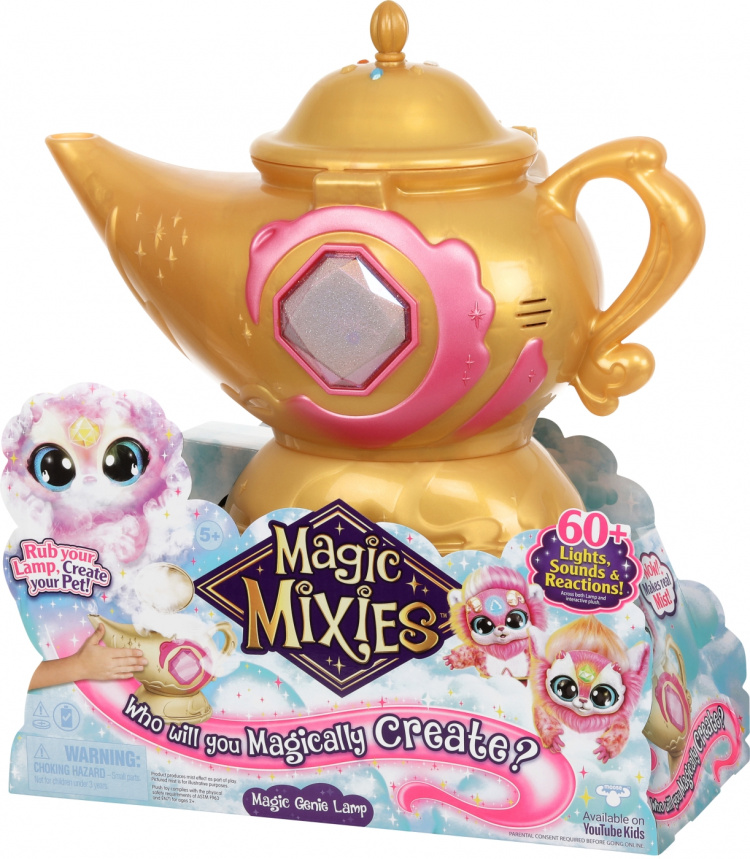 Magic Mixies Genie - magic lamp, pink