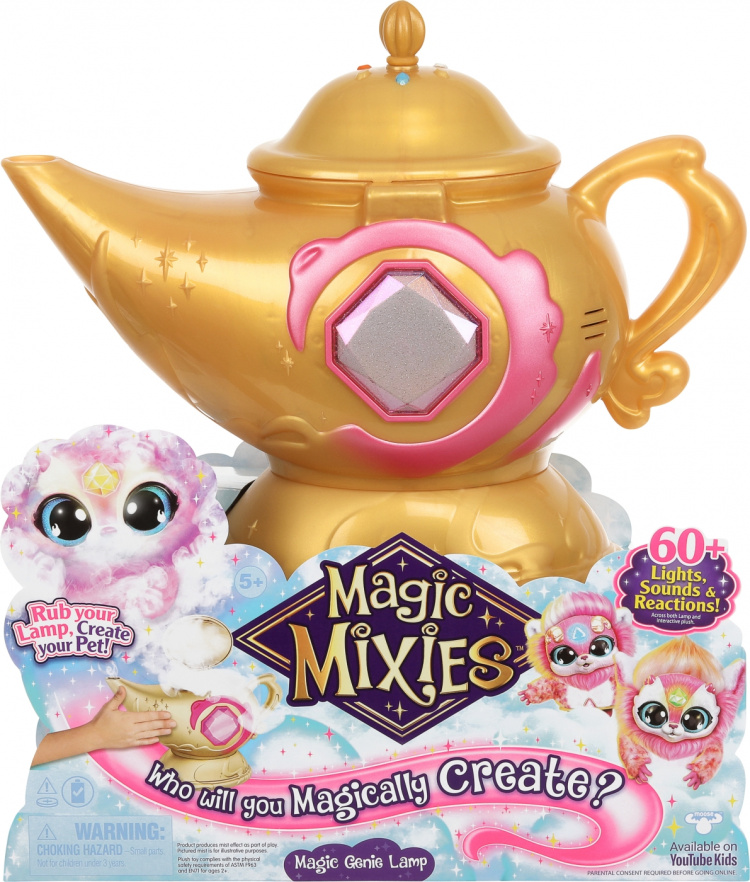 Magic Mixies Genie - magic lamp, pink