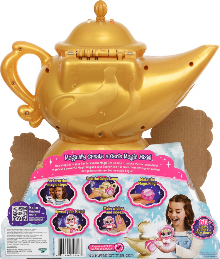 Magic Mixies Genie - magic lamp, pink