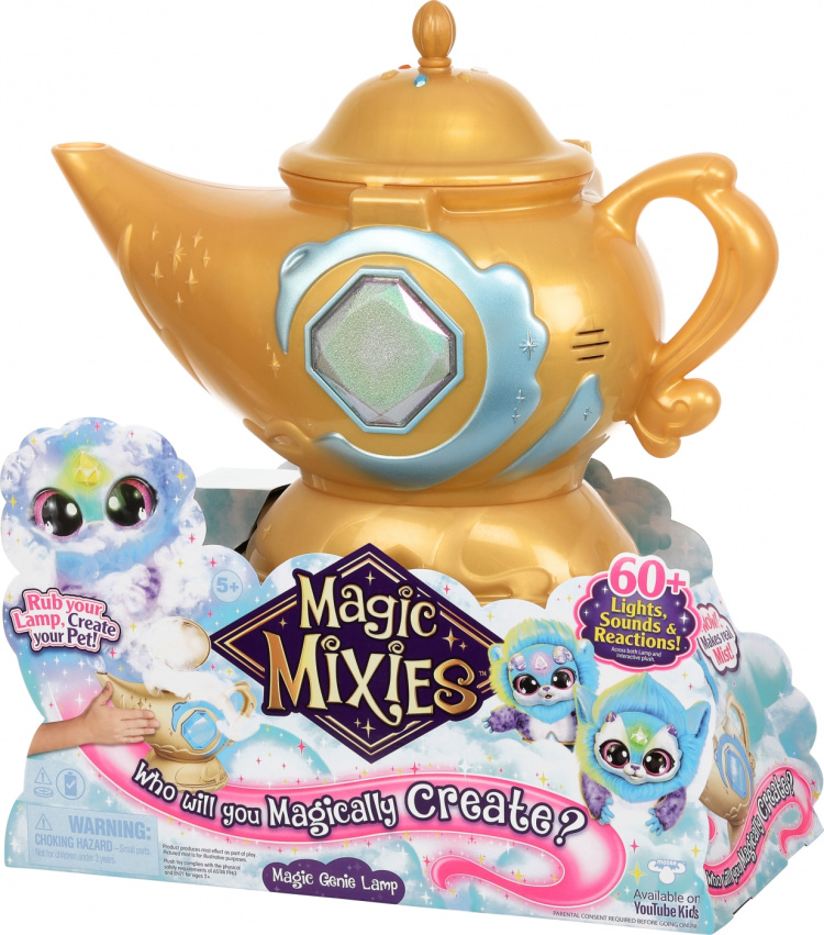 Magic Mixies Genie - magic lamp, blue Magic Mixies Genie - magic lamp, blue