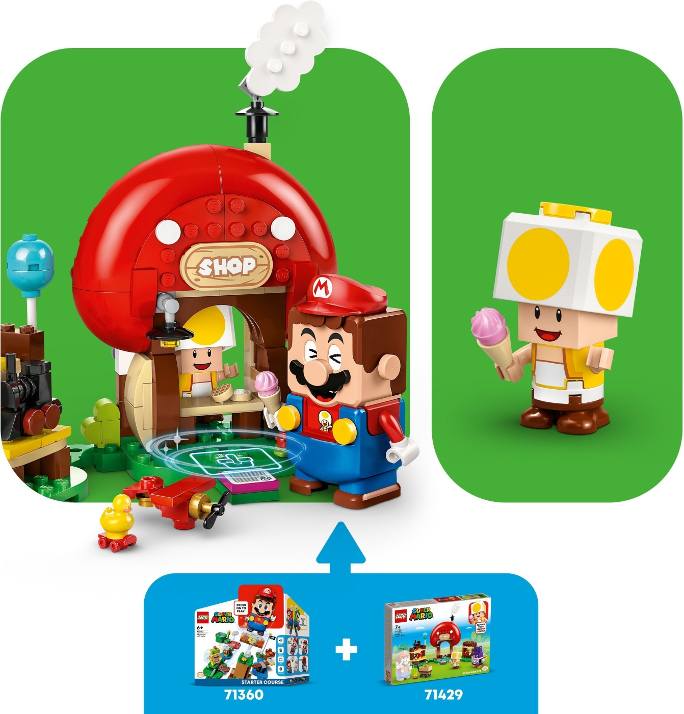 Buy LEGO Super Mario 71429 Nabbit at Toad s Shop Expansion Set Teknikp