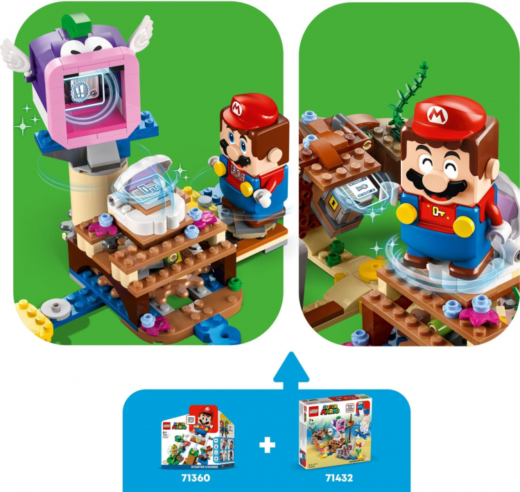 LEGO Super Mario 71432 - Dorrie\'s Sunken Shipwreck Adventure Expansion Set