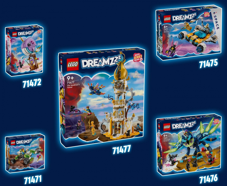 LEGO DREAMZzz 71476 - Zoey and Zian the Cat-Owl