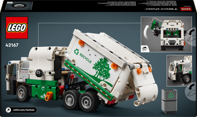 LEGO Technic 42167 - Mack® LR Electric Garbage Truck
