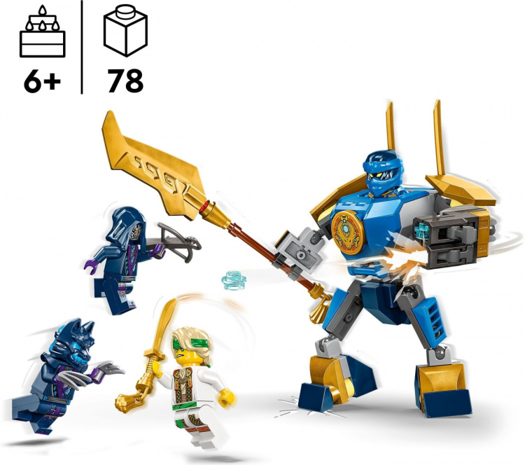 LEGO Ninjago 71805 - Jay\'s Mech Battle Pack