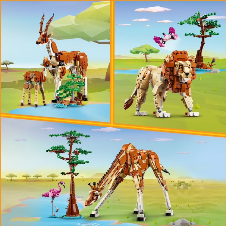 LEGO Creator 31150 - Wild Safari Animals