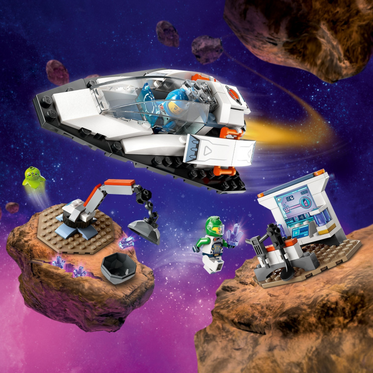 LEGO City Space 60429 - Spaceship and Asteroid Discovery