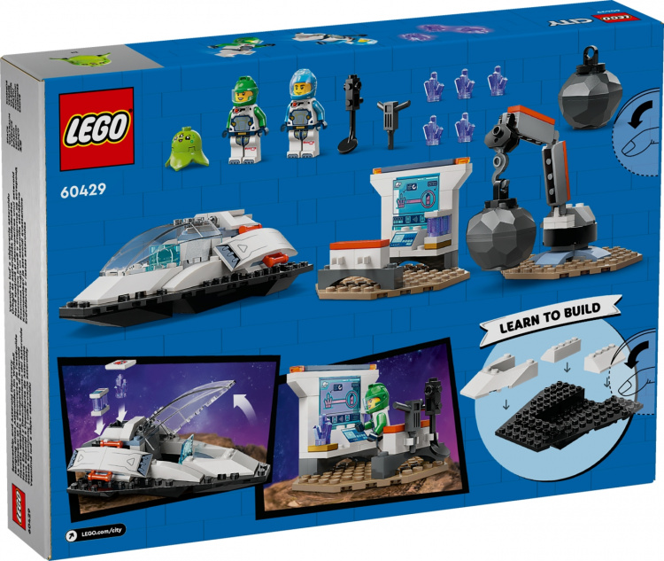 LEGO City Space 60429 - Spaceship and Asteroid Discovery