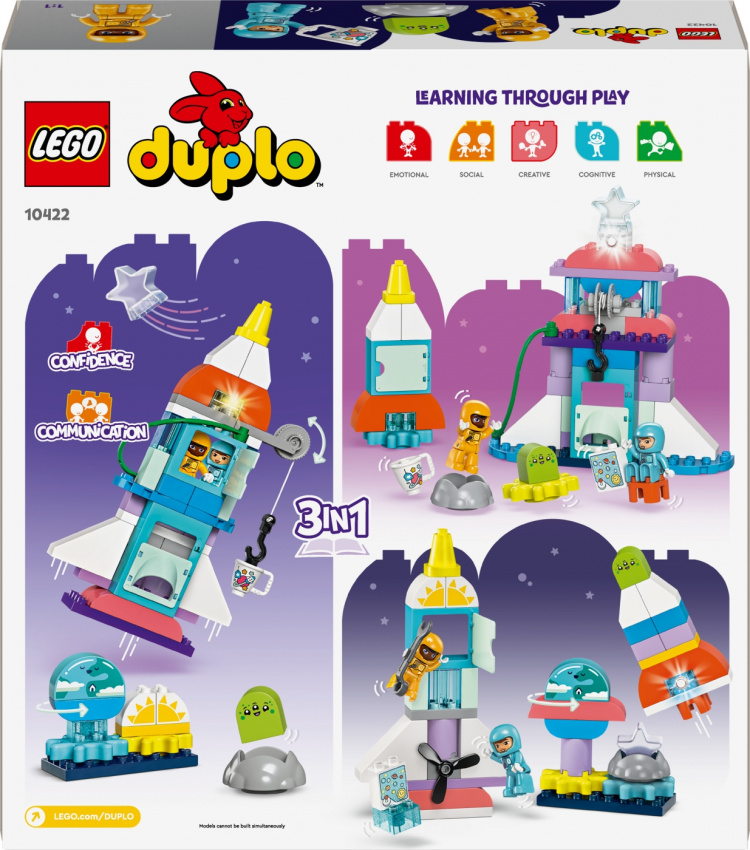 LEGO DUPLO Town 10422 - 3in1 Space Shuttle Adventure LEGO DUPLO Town 10422 - 3in1 Space Shuttle Adventure