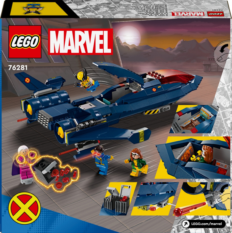 LEGO Super Heroes Marvel 76281 - X-Men: X-Jet LEGO Super Heroes Marvel 76281 - X-Men: X-Jet