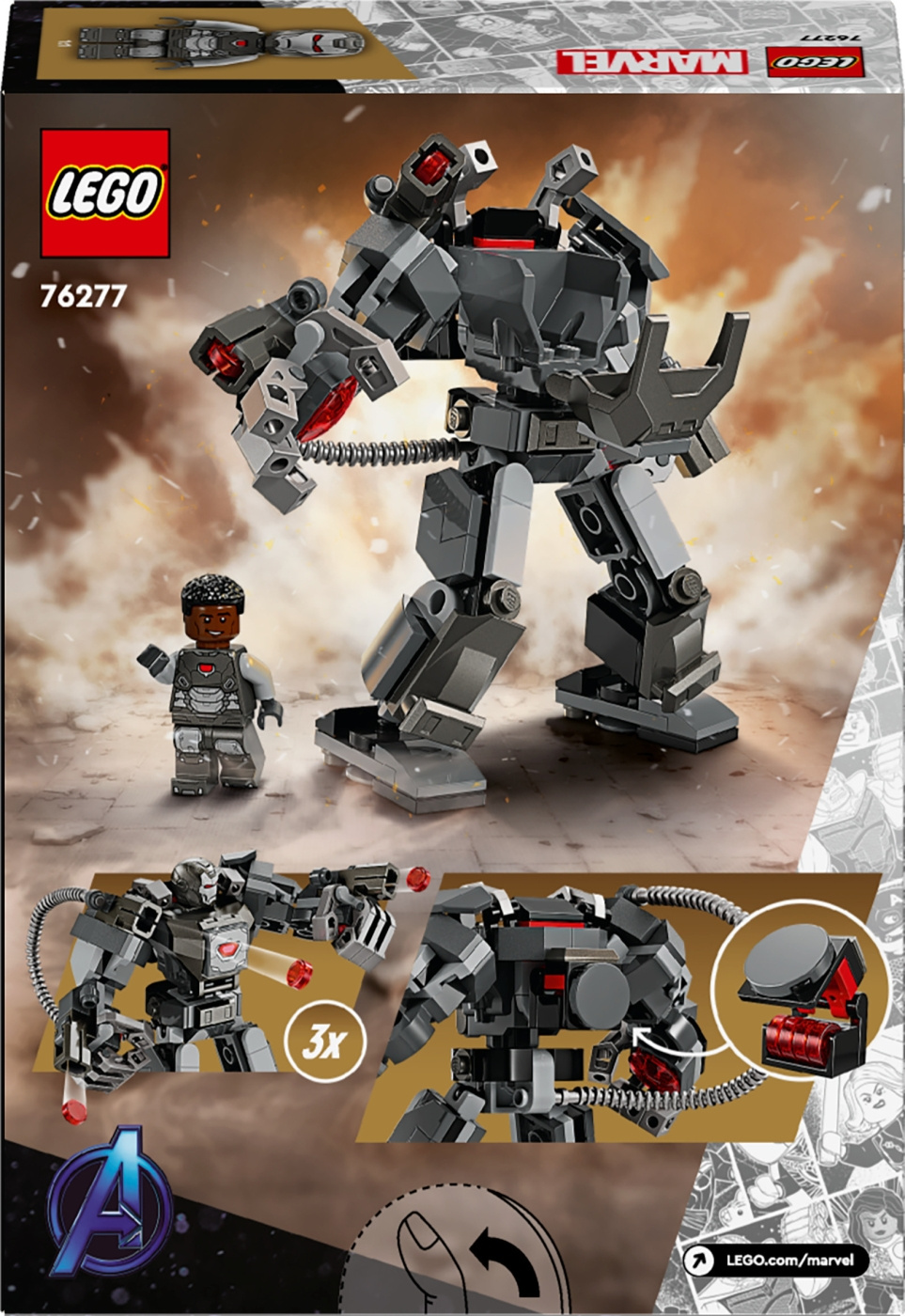 lego avengers endgame war machine buster