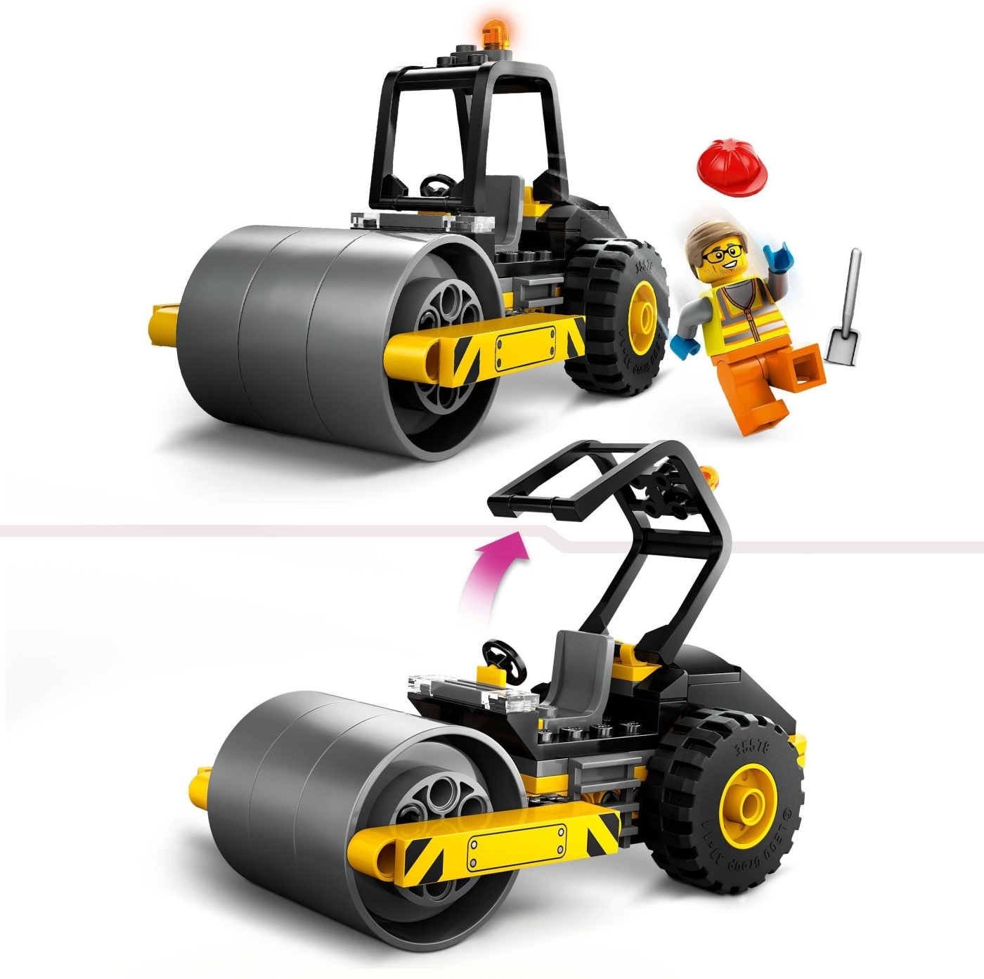 Buy LEGO City Great Vehicles 60401 Construction Steamroller Teknikprof