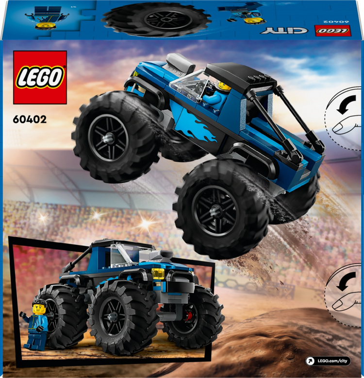 LEGO City Great Vehicles 60402 - Blue Monster Truck LEGO City Great Vehicles 60402 - Blue Monster Truck