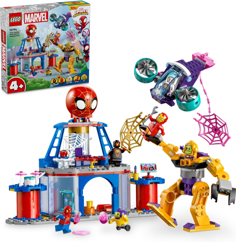 LEGO Super Heroes Marvel 10794 - Team Spidey Web Spinner Headquarters LEGO Super Heroes Marvel 10794 - Team Spidey Web Spinner Headquarters