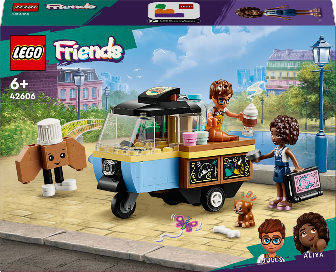 Buy LEGO Friends 42606 Mobile Bakery Food Cart Teknikproffset.eu