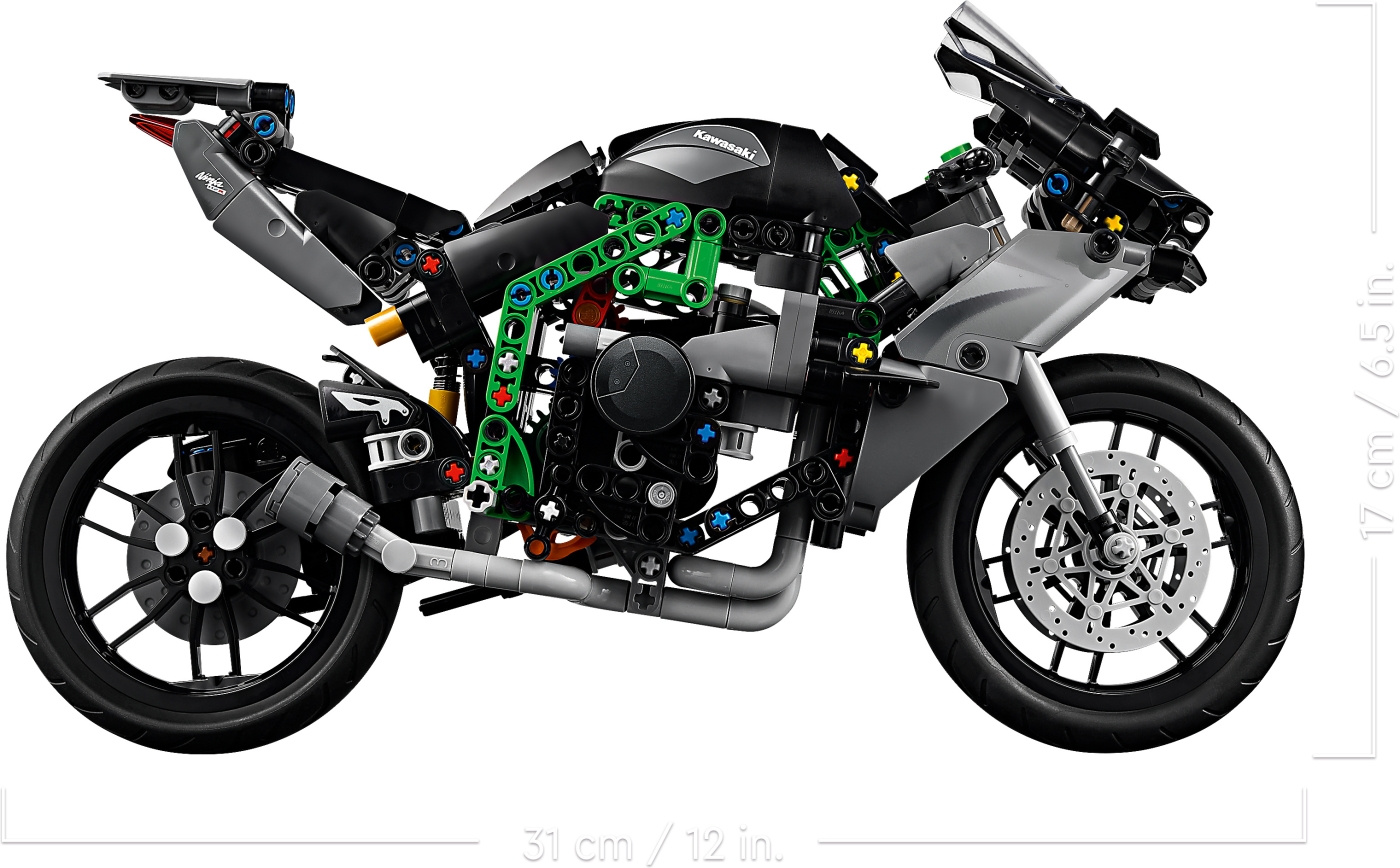 テレビ 42170 Kawasaki Ninja H2R | Brickipedia | Fandom