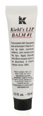 Kiehls Kiehl\'s Lip Balm #1 carton @ 1 tube x 15 ml No Colour