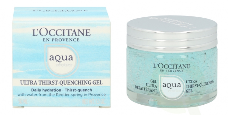 L\'Occitane Aqua Reotier Ultra Thirst-Quenching Gel 50 ml Daily Hydration